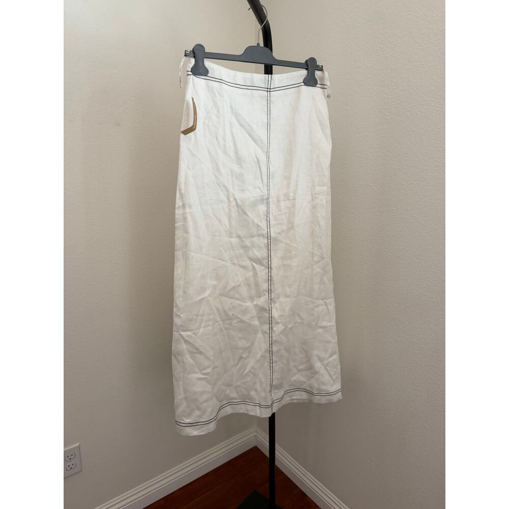 New Caara Zenni linen maxi skirt size M medium - Picture 5 of 6